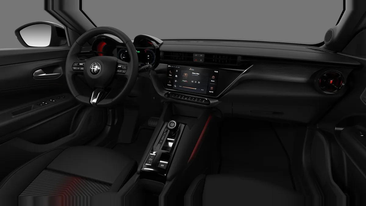 Alfa Romeo Junior Ibrida en renting a Barcelona — Davant