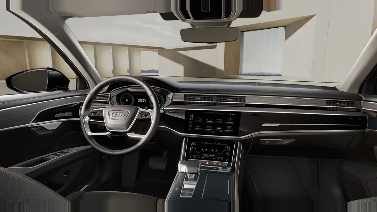 Audi A8 50 TDI 210kW (286CV) Quattro Tiptronic en renting a Barcelona — Davant