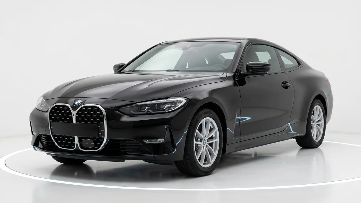 BMW Serie 4 420i Coupé en renting a Barcelona