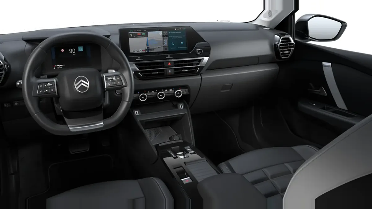 Citroën C4 Hybrid e-DCS6 Max 145CV en renting a Barcelona — Davant