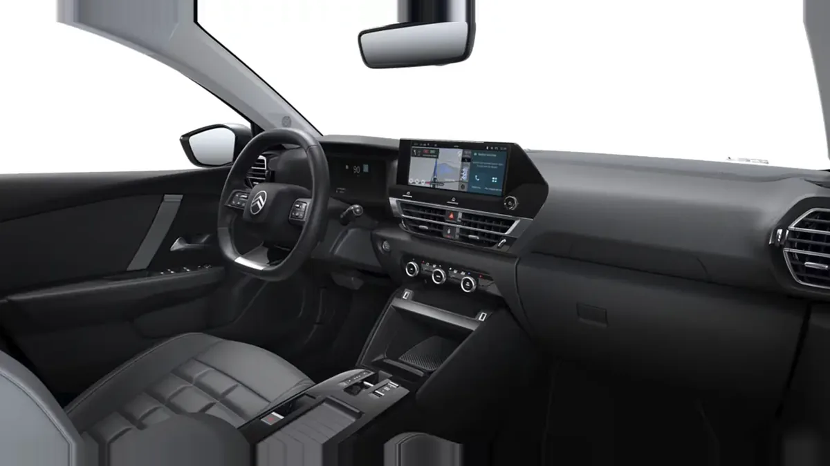 Citroën C4 Hybrid e-DCS6 Max 145CV en renting a Barcelona — Interior