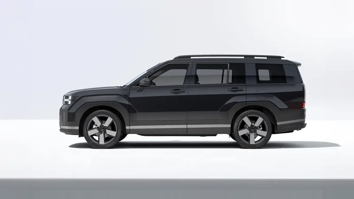 Hyundai Santa Fe 1.6 T-GDI Maxx PHEV 252CV 4x4 6AT en renting a Barcelona — Darrere