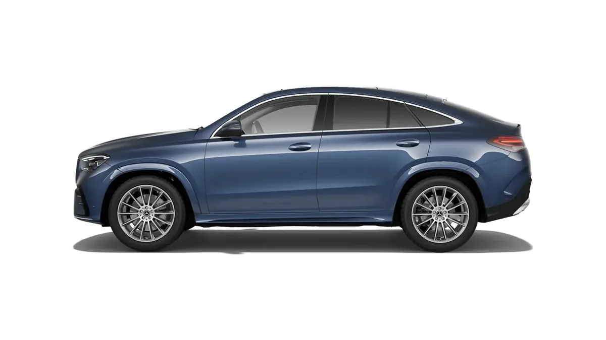 Mercedes-Benz GLE 300d 4MATIC Coupé en renting a Barcelona — Lateral