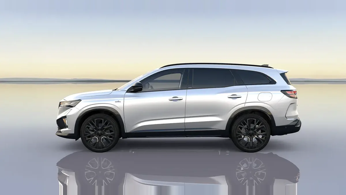 Renault Espace Espirit Alpine Full Hybrid E-Tech 146kW 7p en renting a Barcelona — Darrere