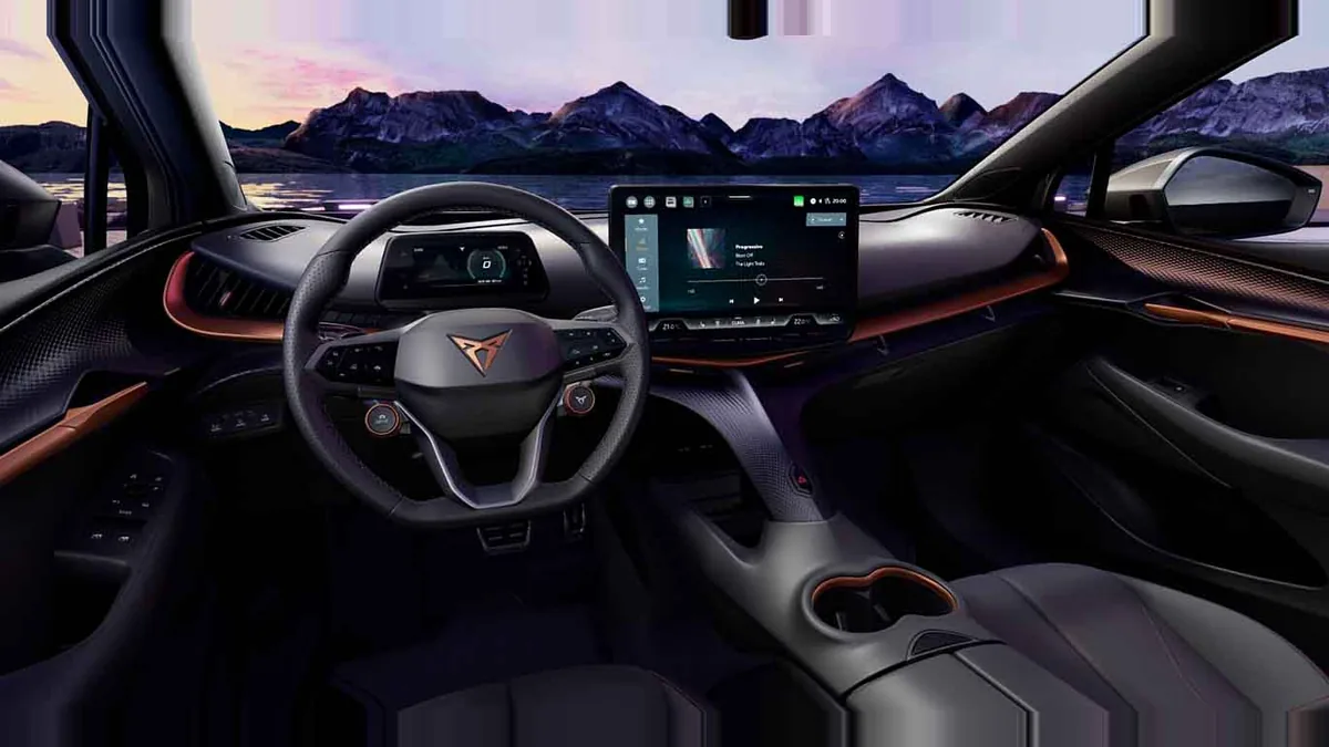 CUPRA Tavascan Endurance First Edition en renting a Barcelona — Davant