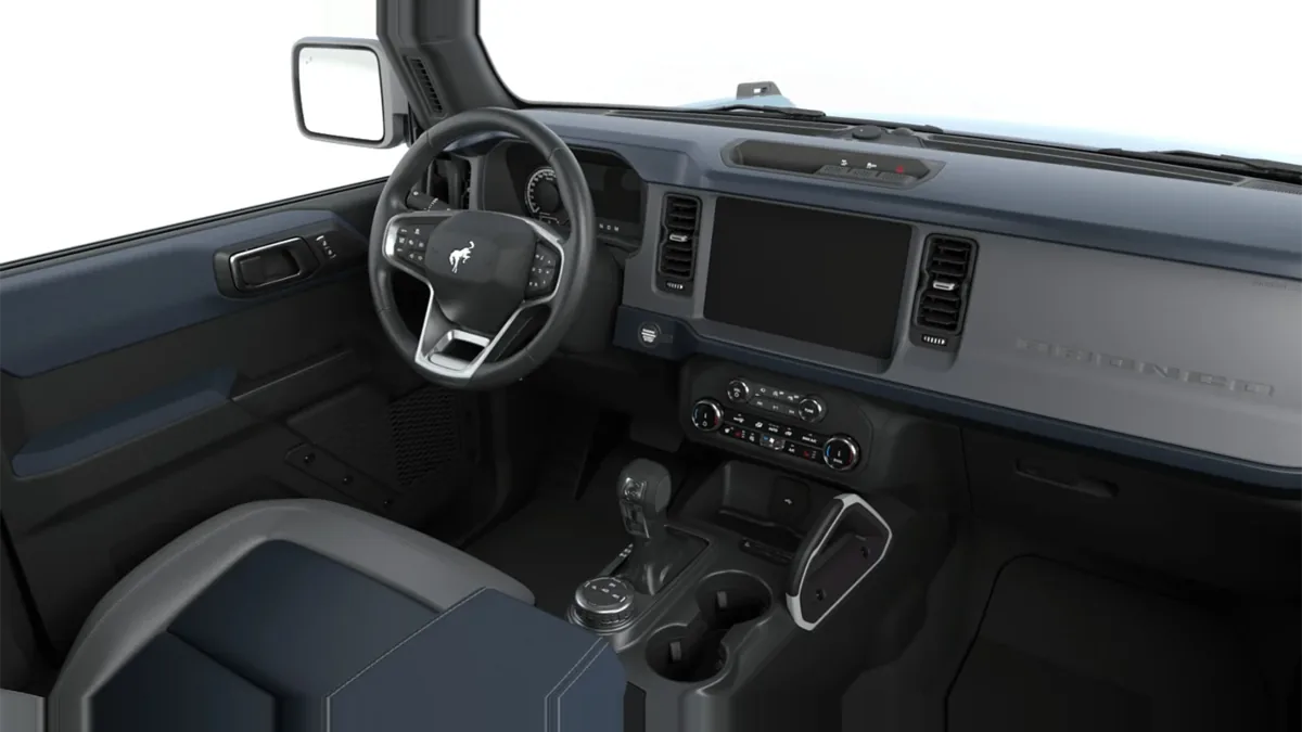 Ford Bronco Outer Banks 2.7 EcoBoost V6 335CV en renting a Barcelona — Interior