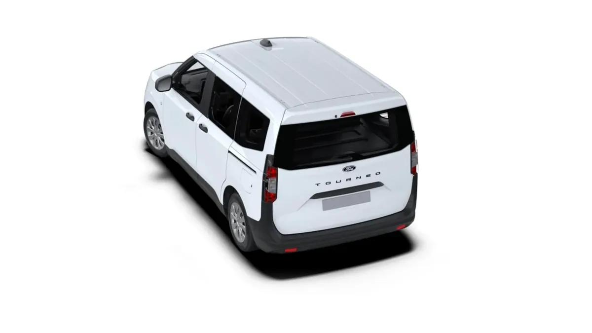 Ford TOURNEO COURIER KOMBI ECOBOOST 1.0 125CV en renting a Barcelona — Darrere