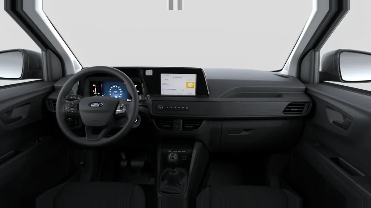 Ford TRANSIT COURIER VAN DIESEL 1.5  100 CV en renting a Barcelona — Interior