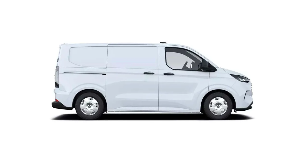 Ford Transit Custom Furgon Van 2.0 Ecoblue 136Cv 280 L1 Trend II en renting a Barcelona — Lateral