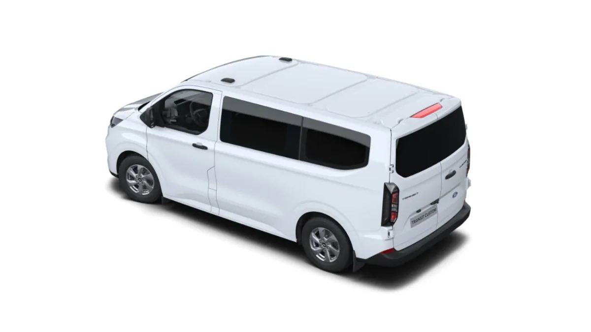 Ford Transit Custom Kombi 2.0 EcoBlue 150Cv 320 L1 Trend M1 II en renting a Barcelona — Lateral