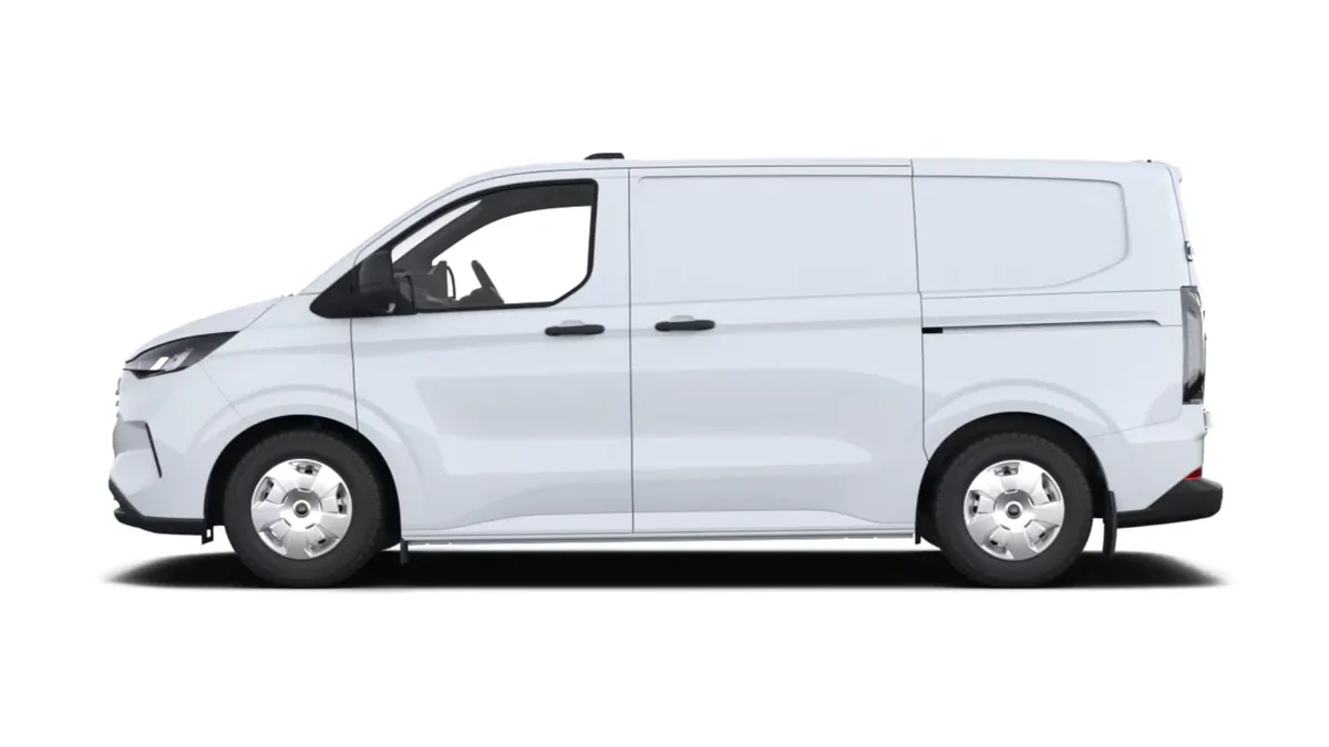 Ford TRANSIT CUSTOM Van 2.0 Ecoblue 100kW 280 L1 Trend en renting a Barcelona — Lateral