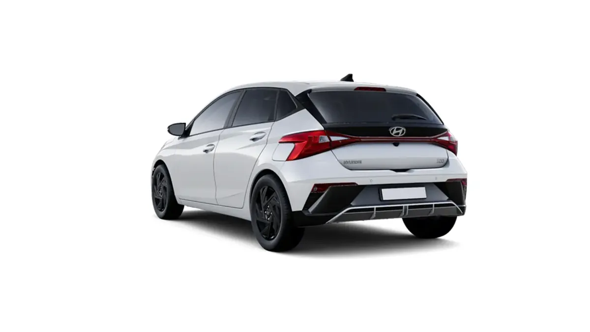 Hyundai i20 1.0T Black Line 90cv MY26 en renting a Barcelona — vista 10