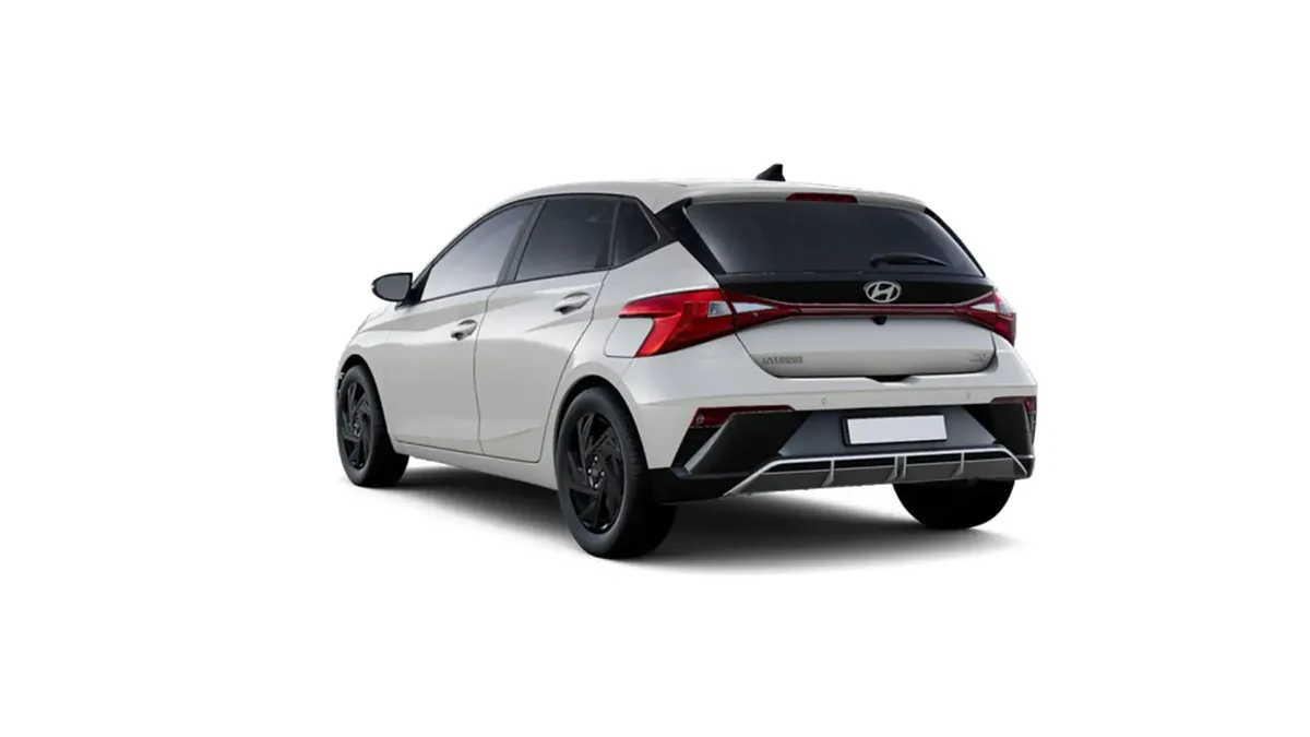 Hyundai i20 1.0T Black Line 90cv MY26 en renting a Barcelona — vista 11