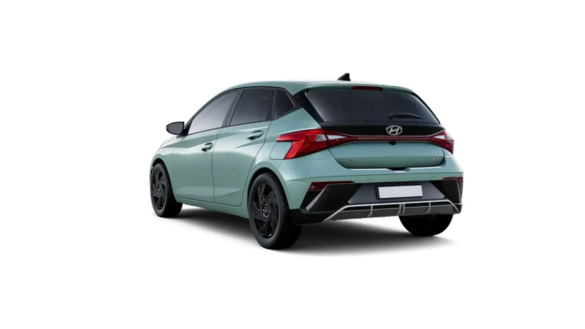 Hyundai i20 1.0T Black Line 90cv MY26 en renting a Barcelona — vista 13