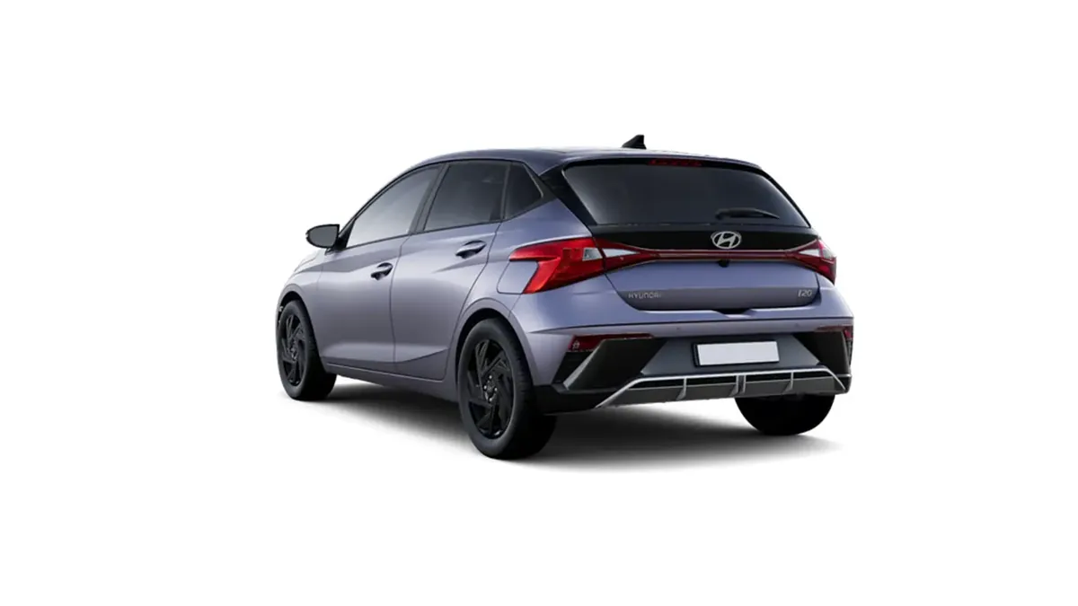 Hyundai i20 1.0T Black Line 90cv MY26 en renting a Barcelona — vista 8