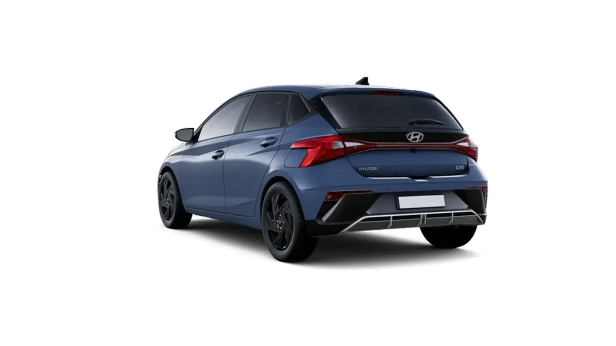 Hyundai i20 1.0T Black Line 90cv MY26 en renting a Barcelona — vista 9