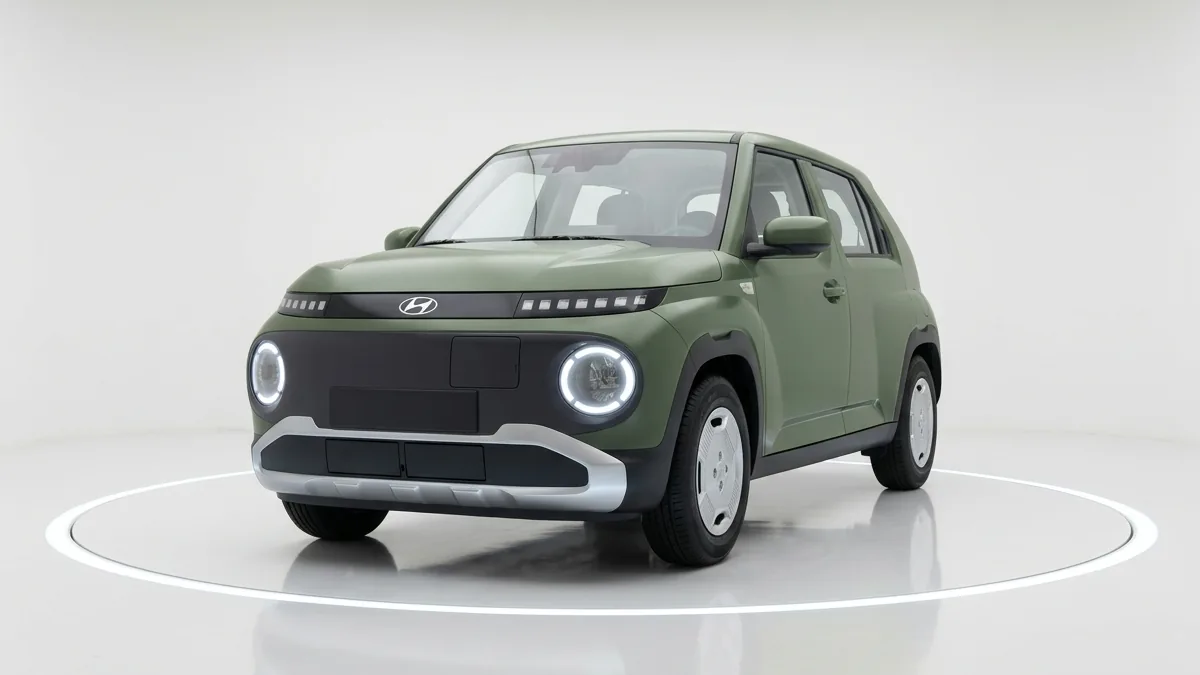 Hyundai Inster 97cv 42kWh Klass en renting a Barcelona