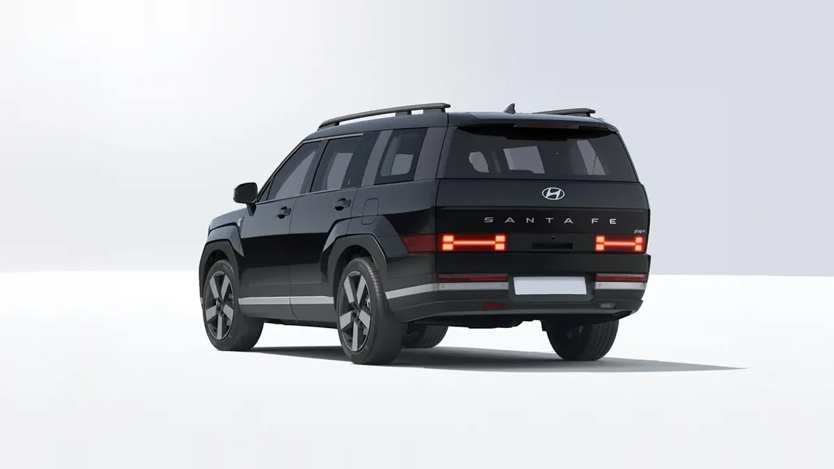 Hyundai Santa Fe 1.6 T-GDI Maxx PHEV 252CV 4x4 6AT en renting a Barcelona — vista 11