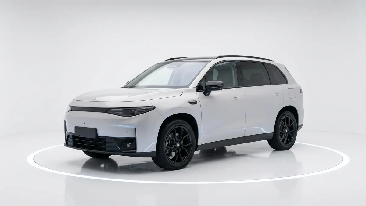 Leapmotor C10 BEV 69.9kWh Life Pro AT en renting a Barcelona — Lateral