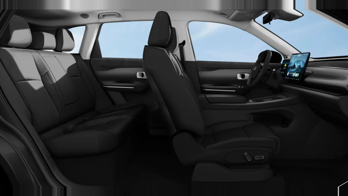 Leapmotor C10 BEV 69.9kWh Life Pro AT en renting a Barcelona — Interior