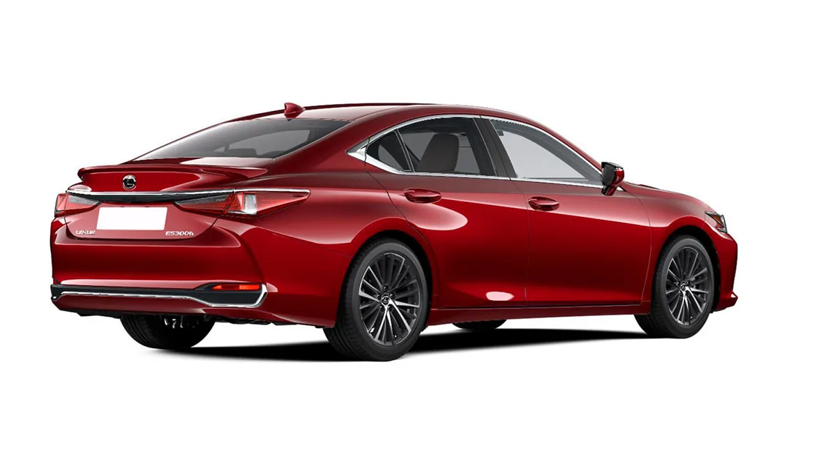 Lexus ES 2.5 300h Premium en renting a Barcelona — Darrere