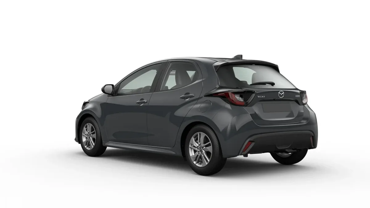 Mazda 2 Hybrid 1.5 85kW 116CV CVT Centre-Line GRY en renting a Barcelona — Darrere