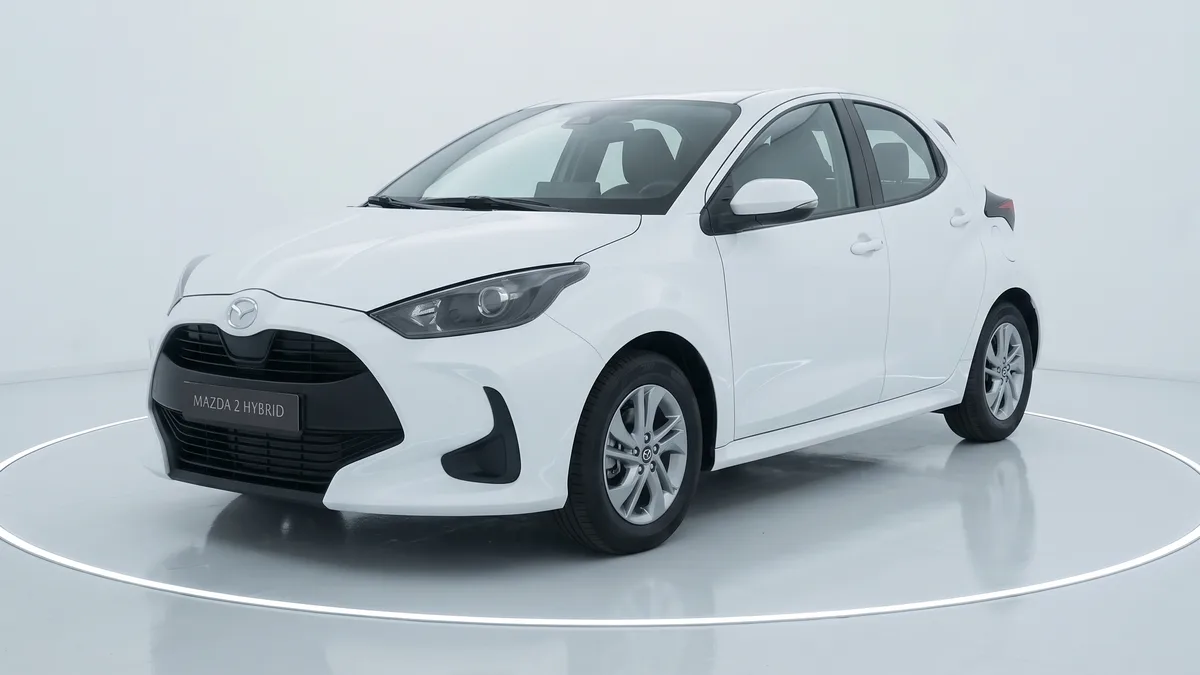 Mazda 2 Hybrid 1.5 85kW 116CV CVT Centre-Line GRY en renting a Barcelona
