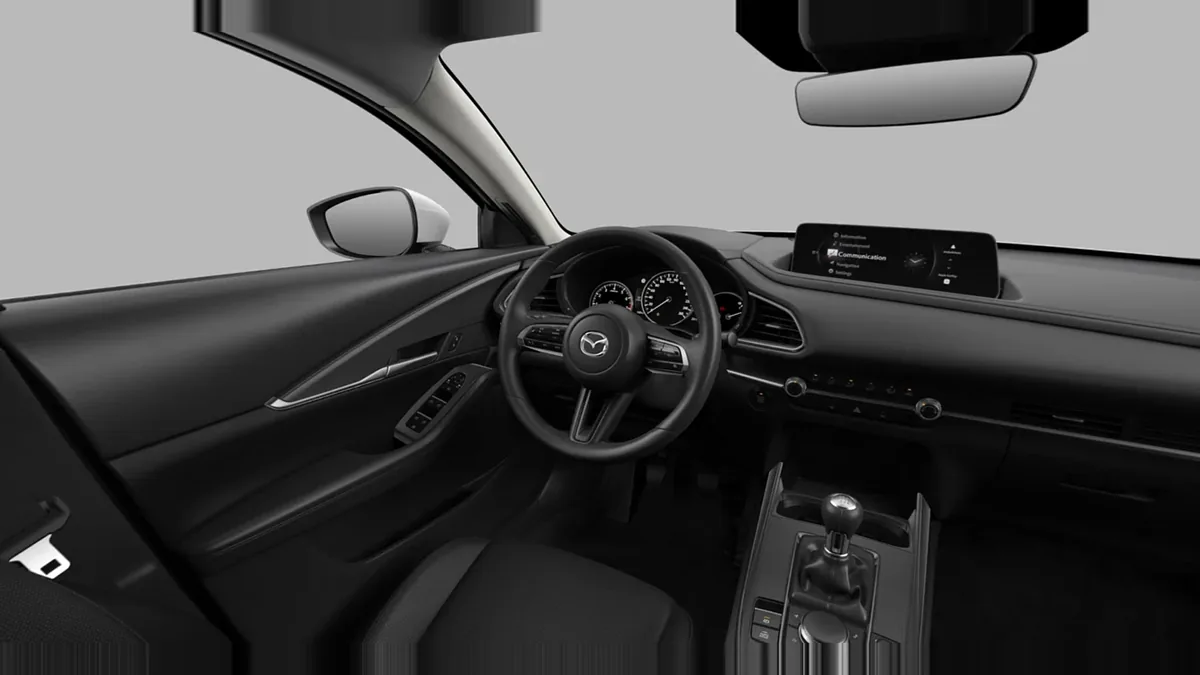 Mazda CX 30 2.5L e-SkyAct G MHEV 103kW Prime-Line en renting a Barcelona — Davant