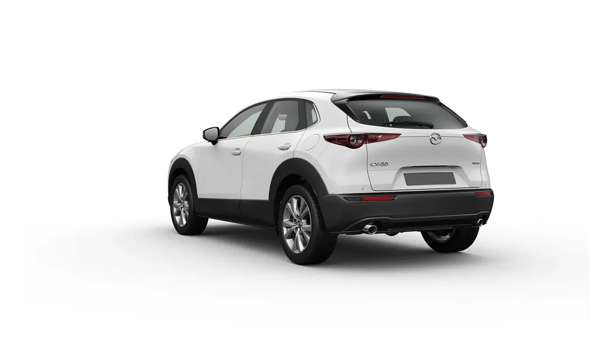 Mazda CX-30 2.5L e-SYACTIV-G MHEV 103kW AT Centre-line en renting a Barcelona — Darrere