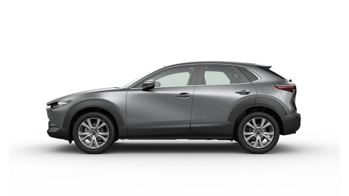 Mazda CX-30 e-SKYACT G MHEV Centre-Line en renting a Barcelona — Lateral
