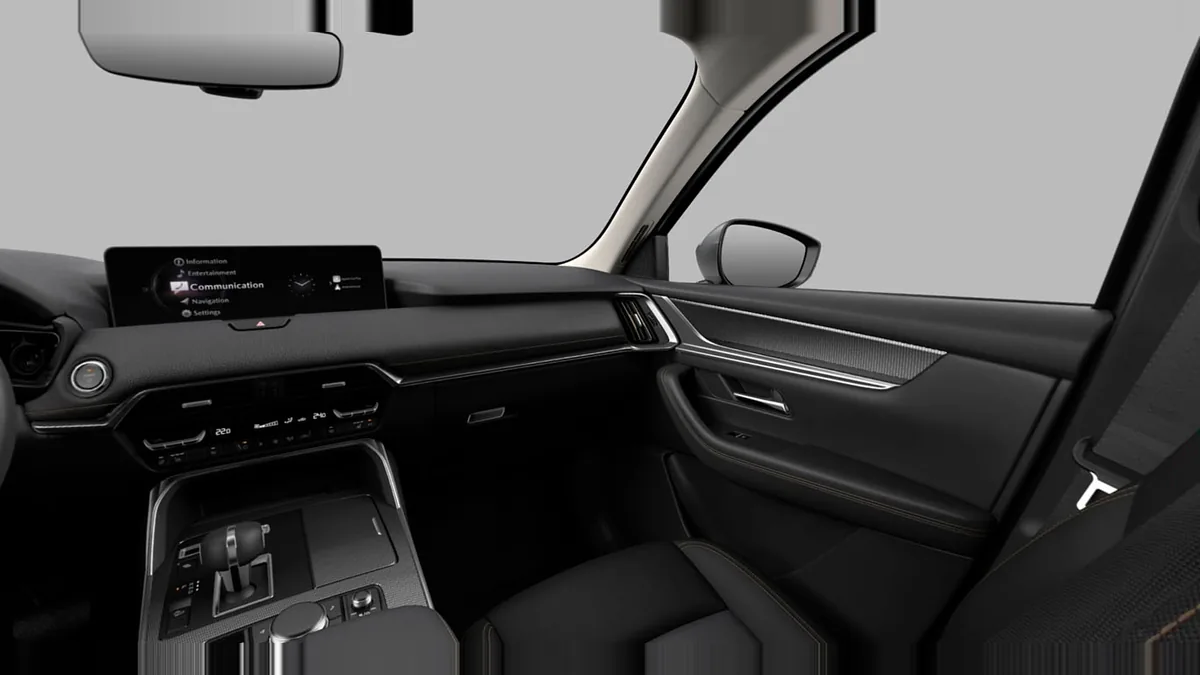 Mazda CX-60 e-Skyactiv D MHEV 147kW RWD 8AT Exclus.-Line en renting a Barcelona — Interior
