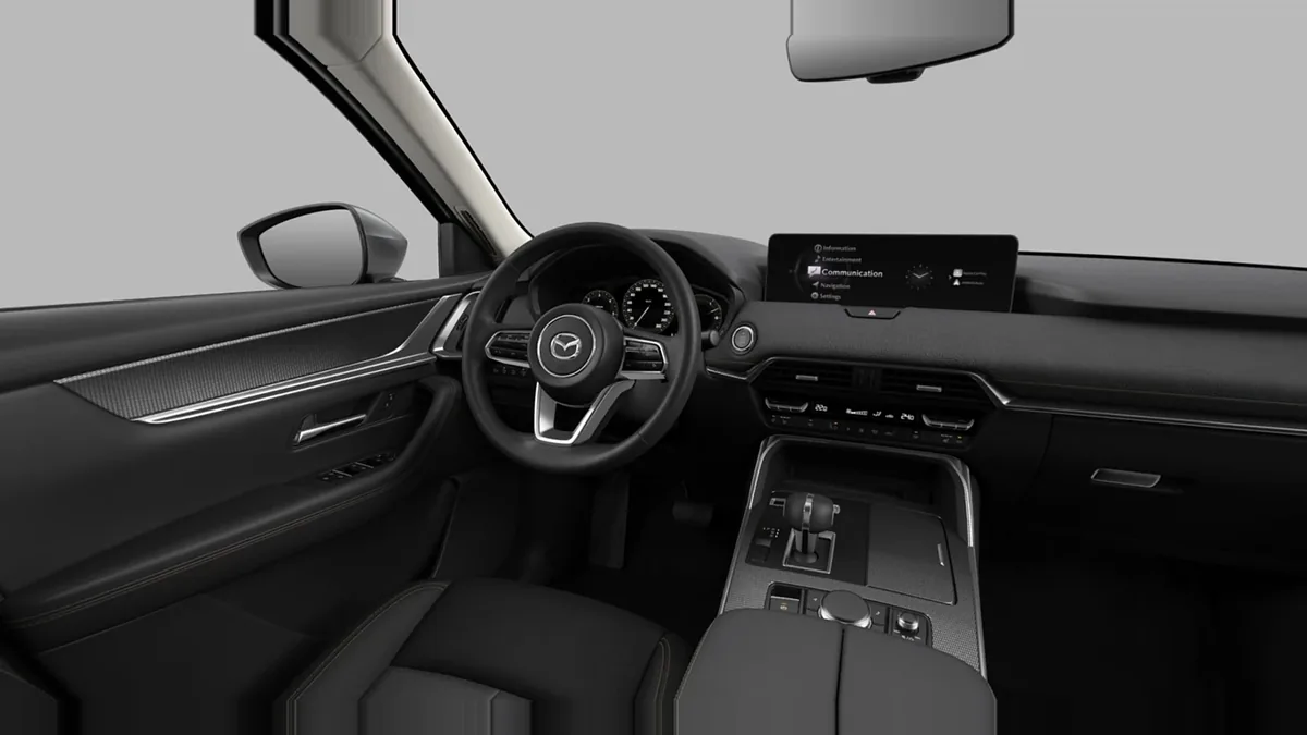 Mazda CX-60 e-Skyactiv D MHEV 8AT RWD Exclusive-Line en renting a Barcelona — Davant