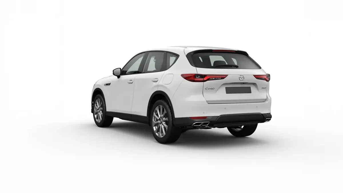 Mazda CX-60 e-Skyactiv MHEV RWD Exclusive-Line II en renting a Barcelona — Davant