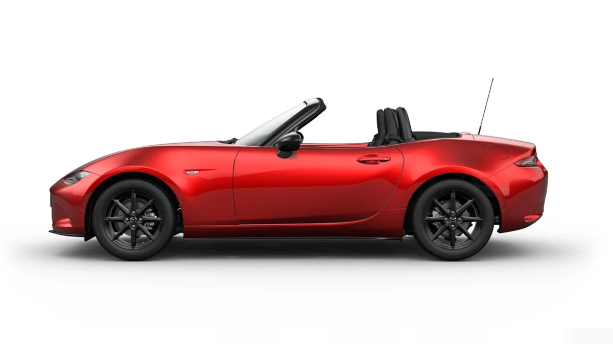 Mazda MX-5 MIATA 1.5 SKYACTIV-G 97kW (132CV) Prime-Line en renting a Barcelona — Lateral