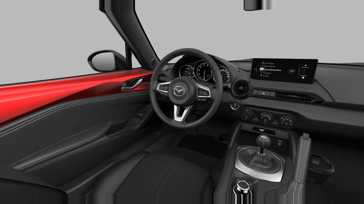 Mazda MX-5 MIATA 1.5 SKYACTIV-G 97kW (132CV) Prime-Line en renting a Barcelona — Interior