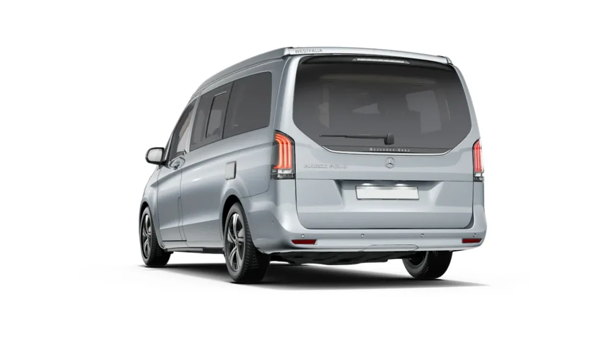 Mercedes-Benz Clase V Marco Polo 300d en renting a Barcelona — Darrere
