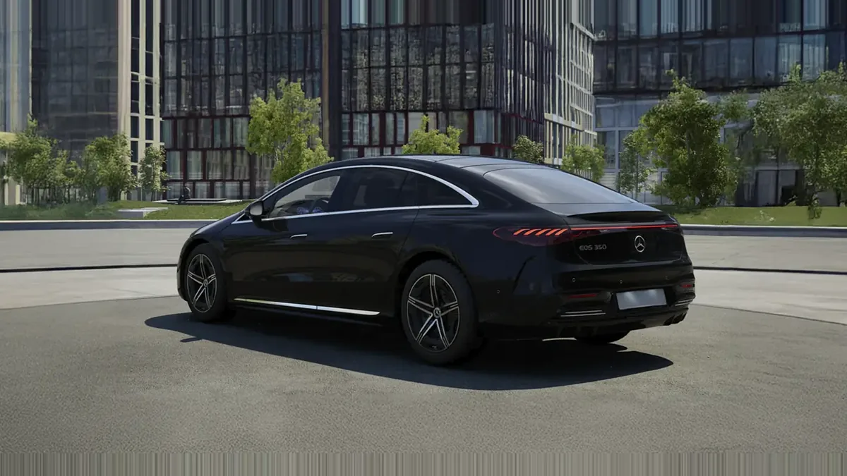 Mercedes-Benz EQS 350 Edition en renting a Barcelona — Darrere