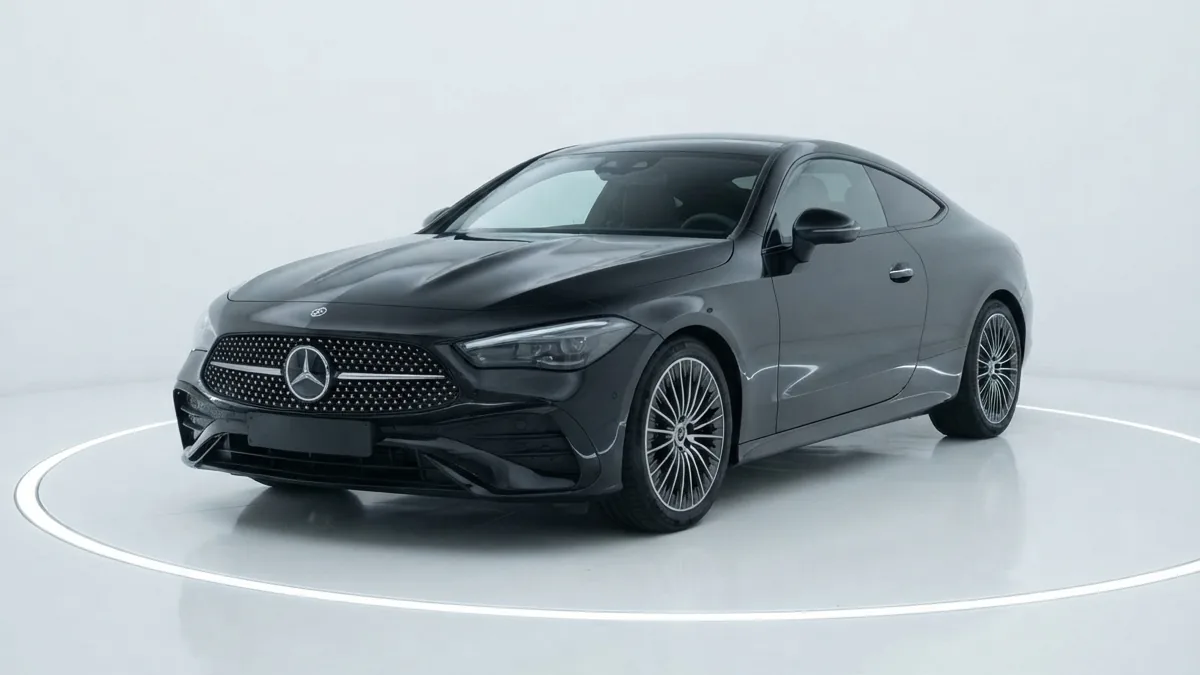Mercedes-Benz GLC Coupé 220D 4MATIC en renting a Barcelona — Darrere