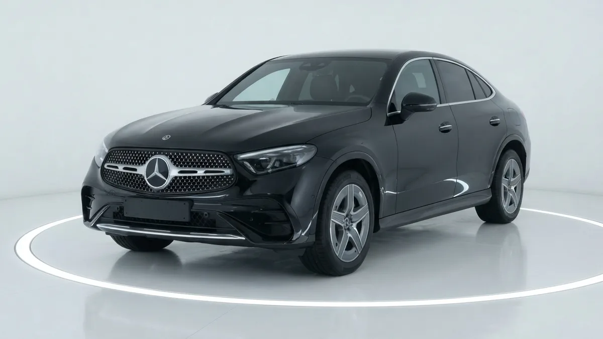 Mercedes-Benz GLC Coupé 300 de 4MATIC QS en renting a Barcelona