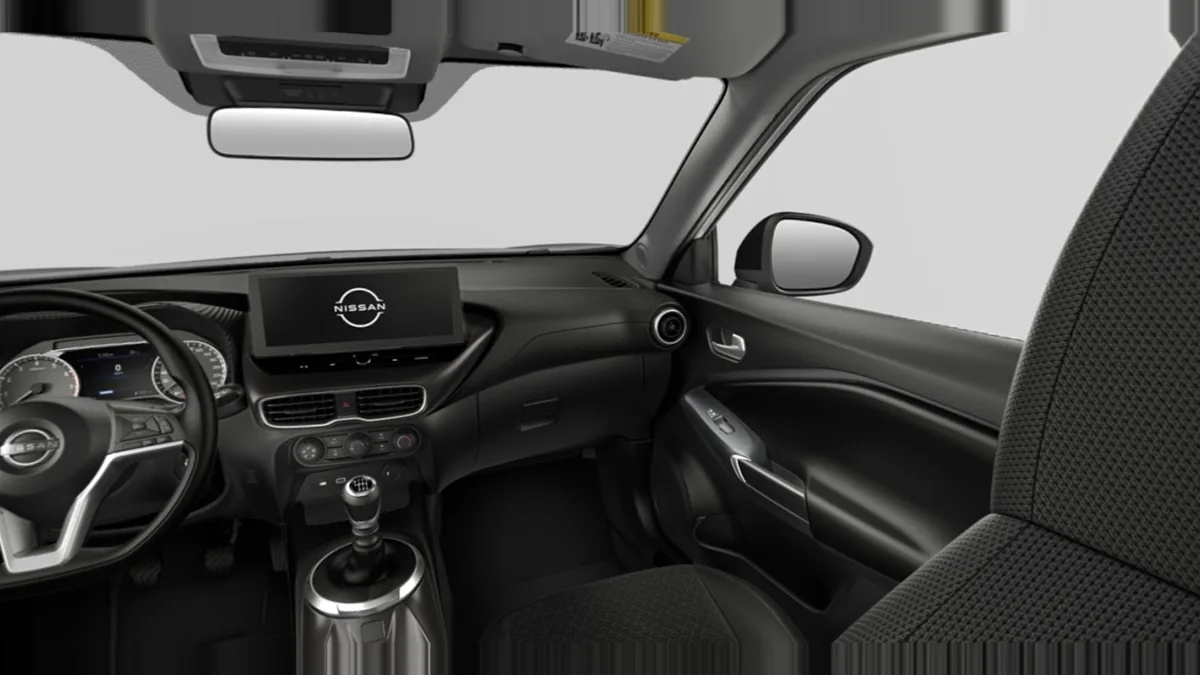 Nissan Juke 1.0 DIG-T 114CV Acenta II en renting a Barcelona — Interior