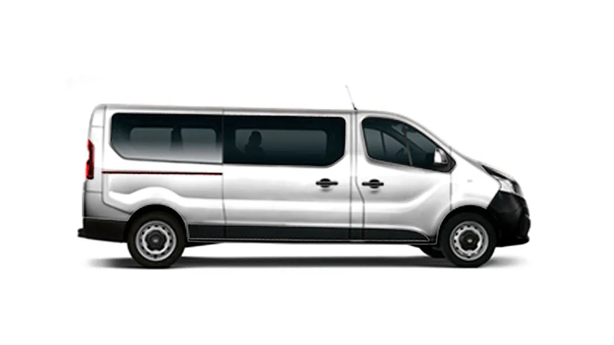 Nissan Primastar Combi 9 L2H1 N-Connecta 150CV II en renting a Barcelona — Davant