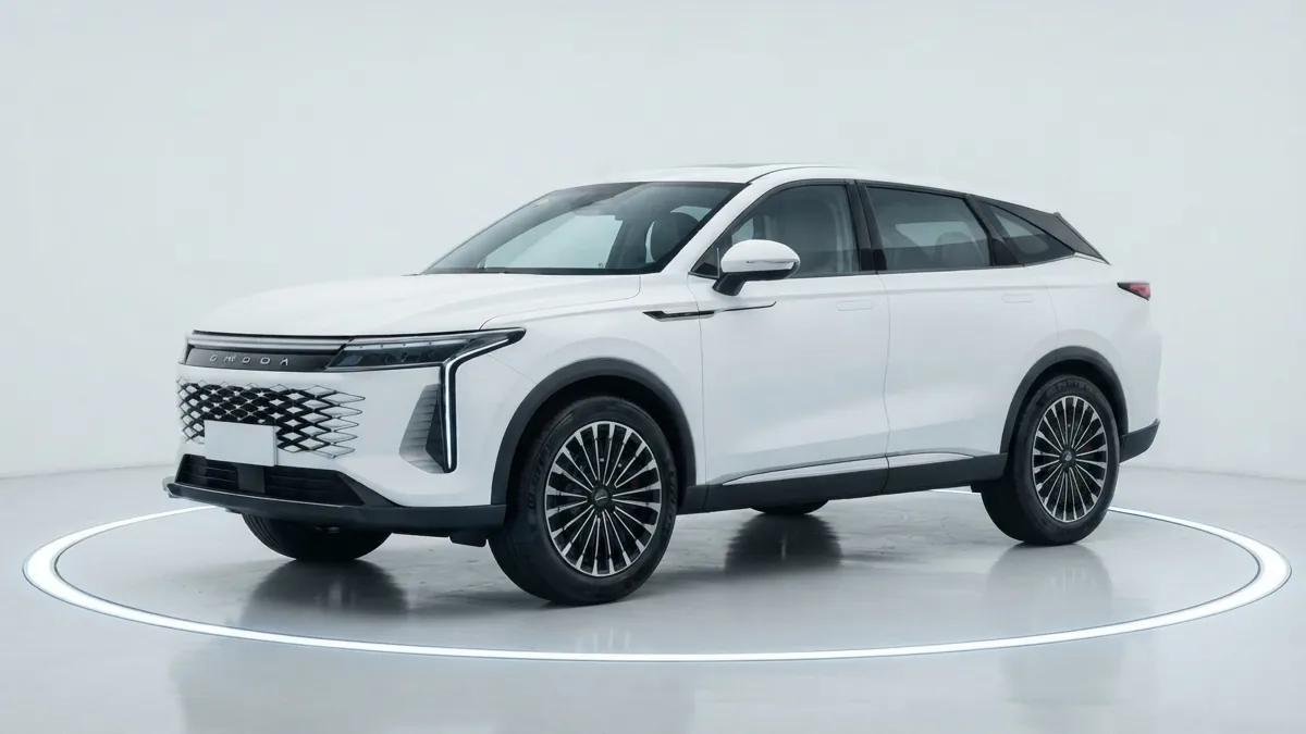 Omoda 9 SHS Premium 1.5 TGDI 3DHT 395kW (537CV) AWD en renting a Barcelona