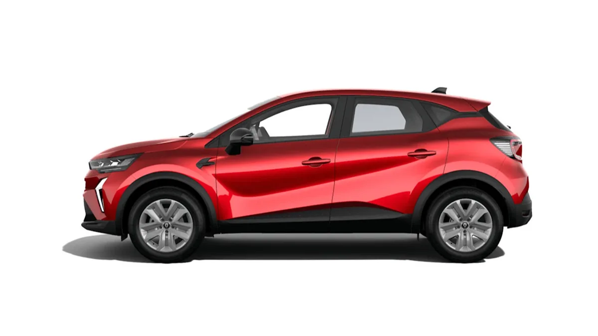 Renault Captur Evolution ECO-G 120CV en renting a Barcelona — Lateral