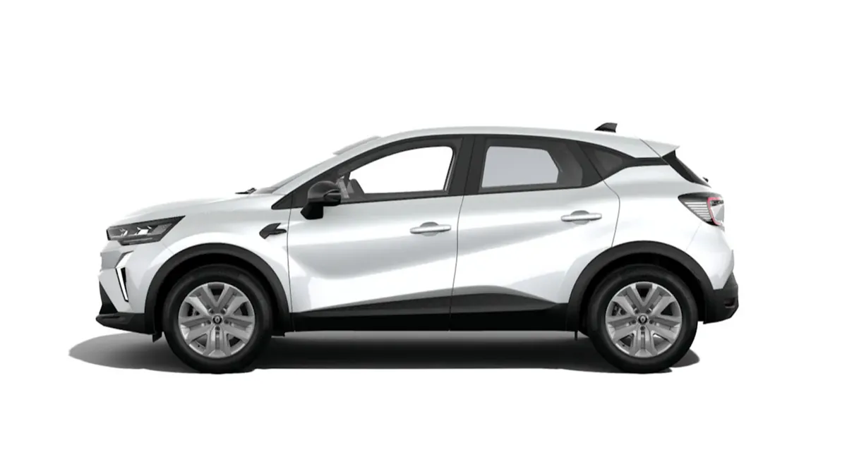Renault Captur Evolution TCE 140cv DCE en renting a Barcelona — Lateral