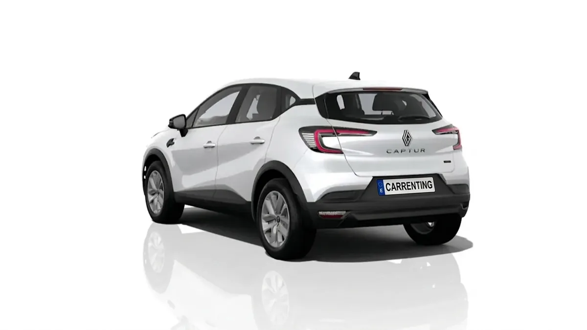 Renault Captur Evolution TCE 140cv DCE en renting a Barcelona — Darrere