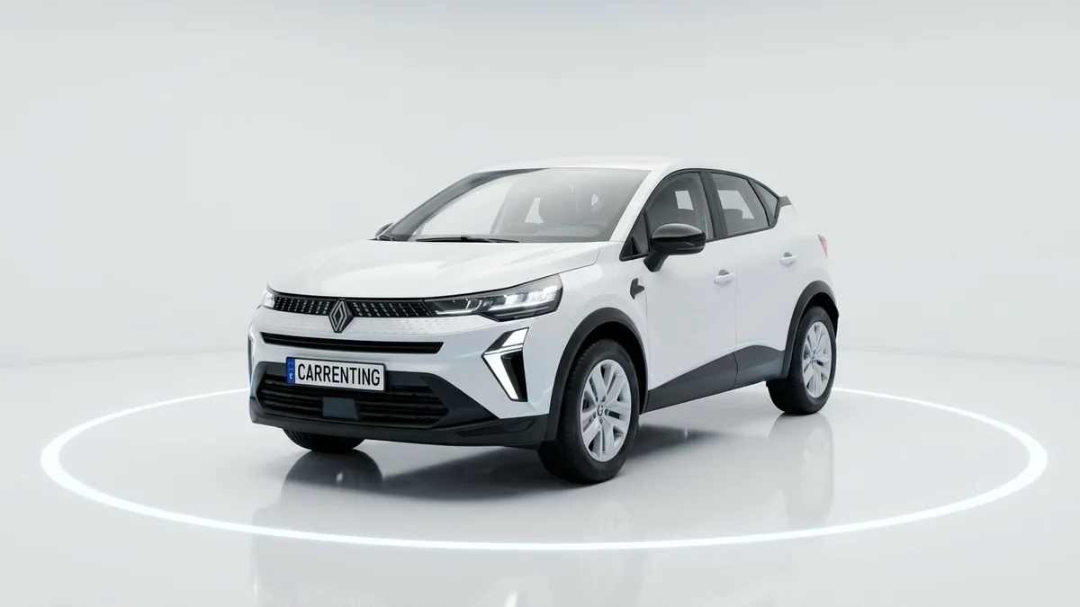 Renault Captur Evolution TCE 140cv DCE en renting a Barcelona