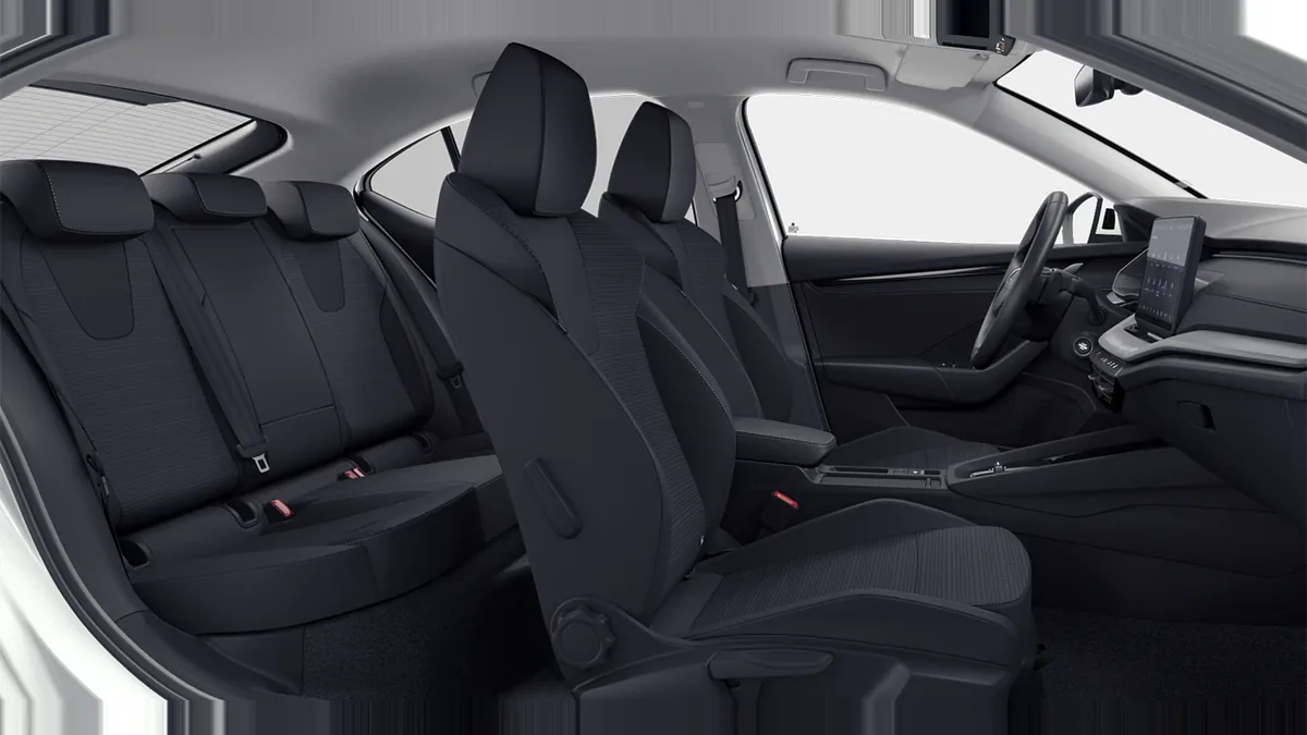 Škoda Octavia Limo Selection 2.0 TDI 150CV DSG 7vel en renting a Barcelona — Interior