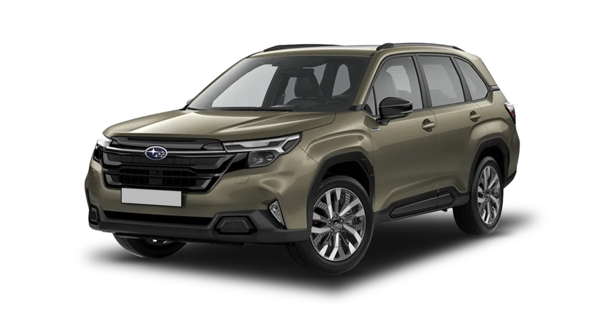 Subaru Forester 2.0i Hybrid Field CVT en renting a Barcelona — Lateral