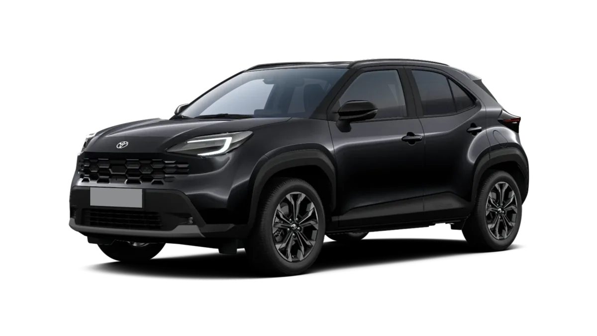 Toyota Yaris Cross 130H e-CVT 5P Active en renting a Barcelona — Darrere